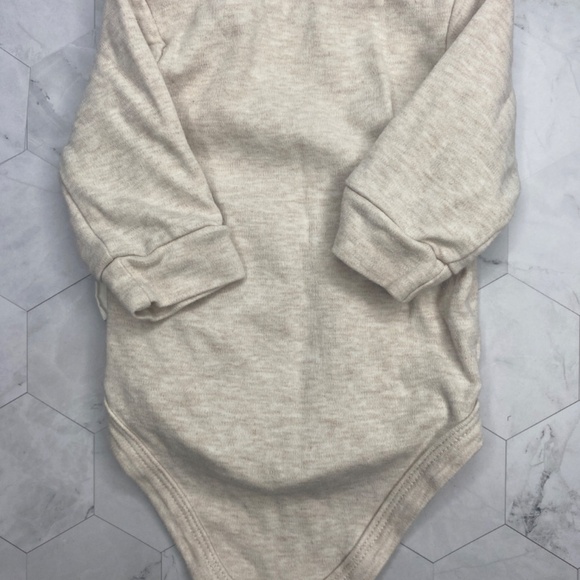 Rabbit Bear Organic 100% Cotton Bodysuit 3-6 - Picture 6 of 7